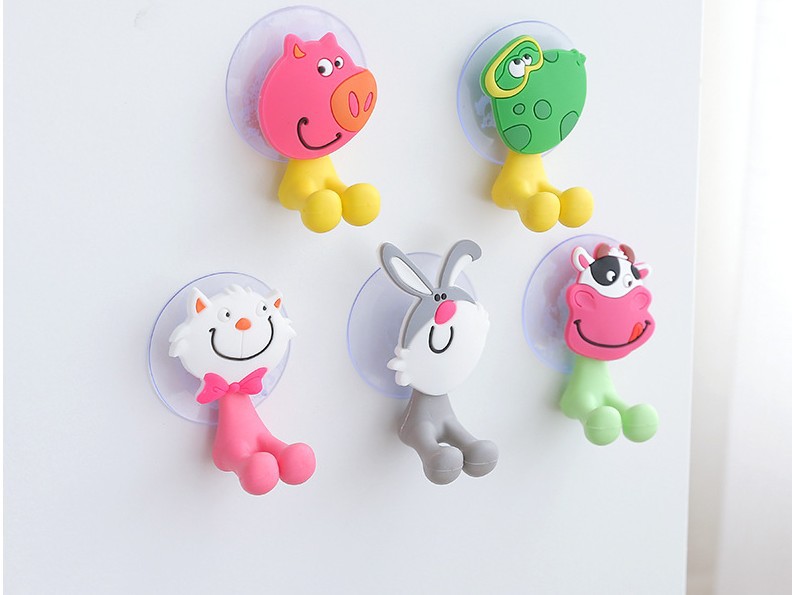 Combo 2 kẹp bàn chải hình thú - giao mẫu ngẫu nhiên