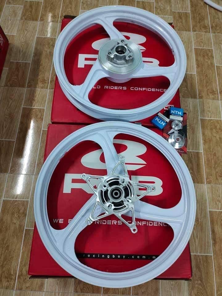 Mâm 3đao RCB chế cho Satria/Raider