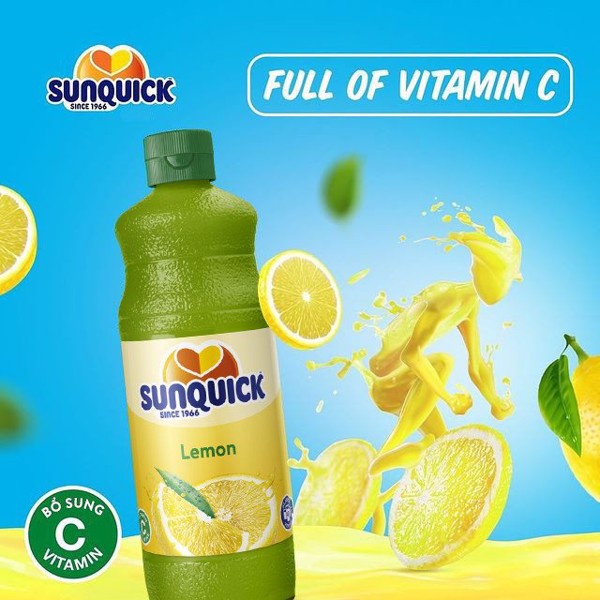 Nước Cốt Cam Tươi Nguyên Chất SUNQUICK