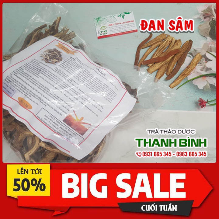 Đan sâm 100g loại đặc biệt - dược liệu thanh bình