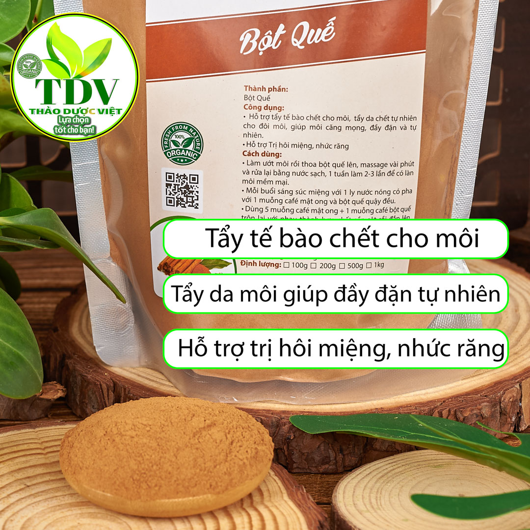 1kg Bột quế nguyên chất  làm gia vị (combo 2 gói 500g)