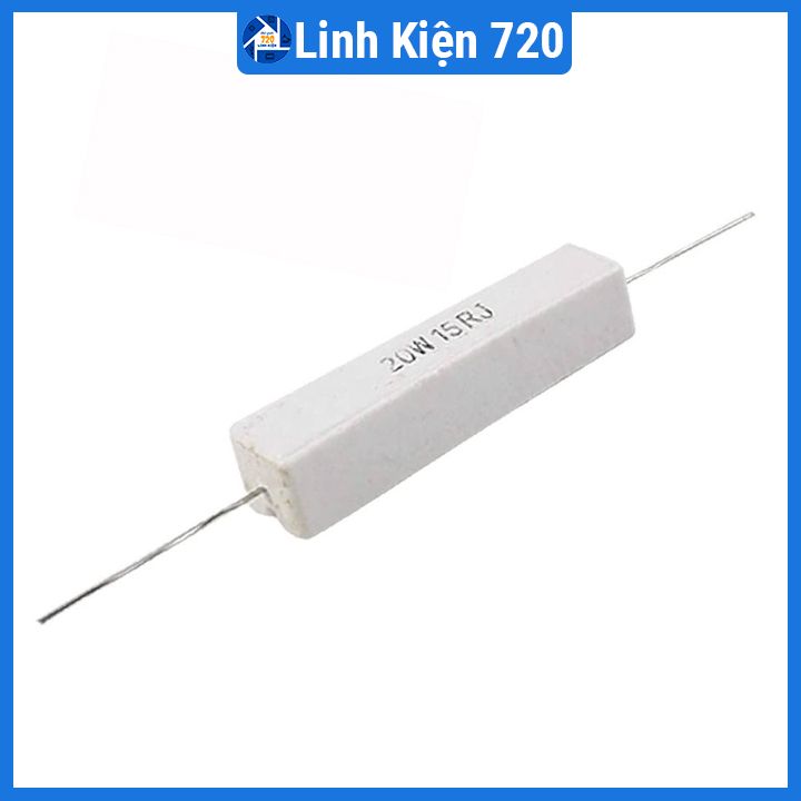 Điện trở công suất 20W sai số 5% ( trở sứ )