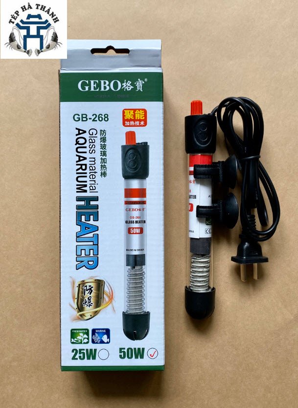 Sưởi bể cá gebo 50w
