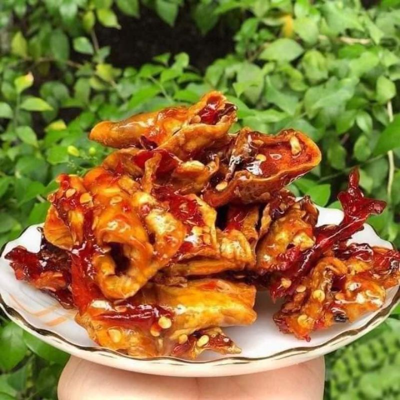 Mực rim me cay nha trang hộp 500gr