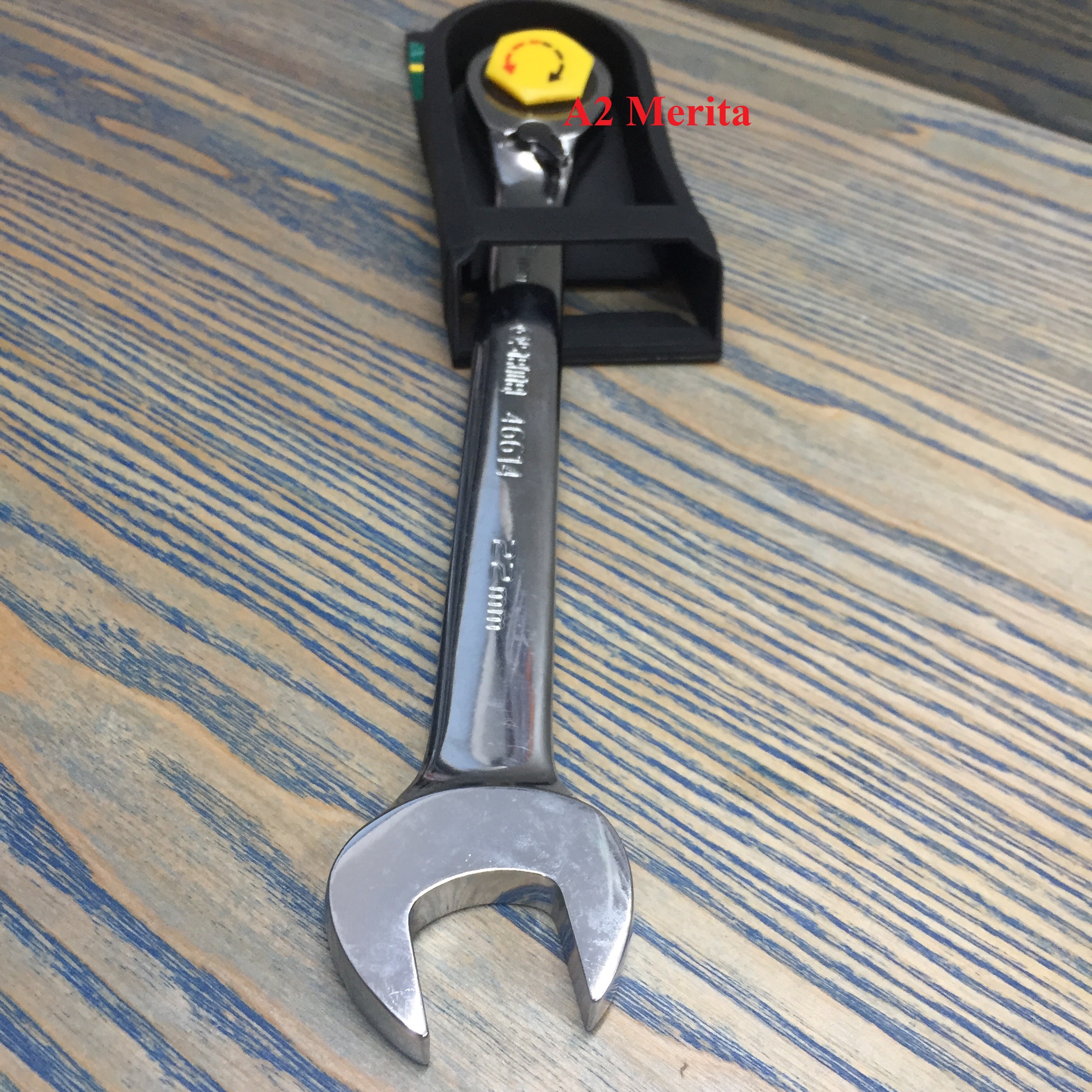 Cờ lê vòng miệng tự động đảo chiều sata 22mm 46614