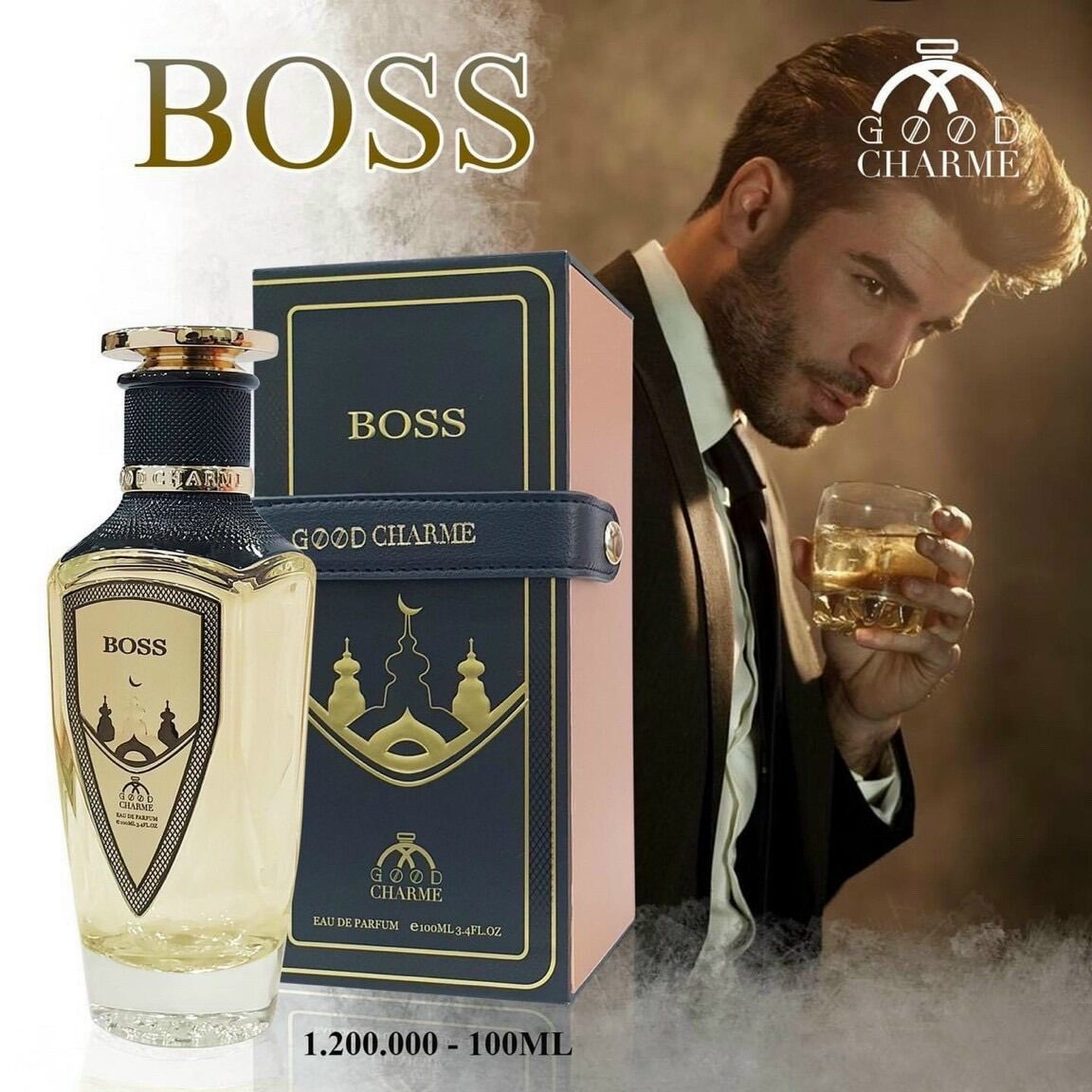 Nước hoa goodcharmee Boss 100ml - chiết 10ml nhãn mới
