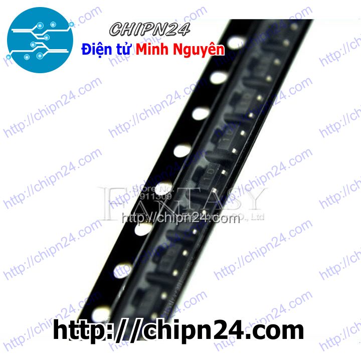 [10 con] (KX) Transistor Dán A42 (1D) SOT-23 NPN 500mA 300V (SMD Dán) (KSP42 MMBTA42)