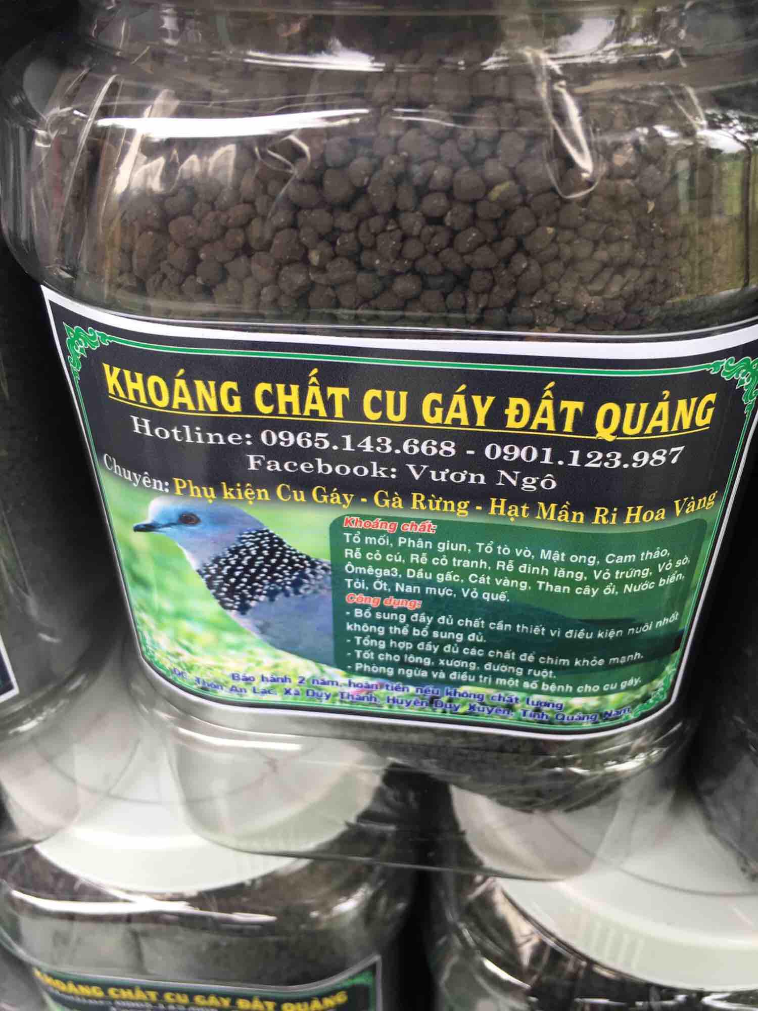 Khoáng Chất Cao Cấp Cho Cu Gáy