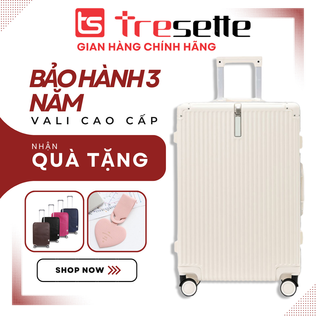 FREESHIP [Size 20 inch ] Vali khóa sập nhập khẩu Hàn Quốc 2023 CAO CẤP