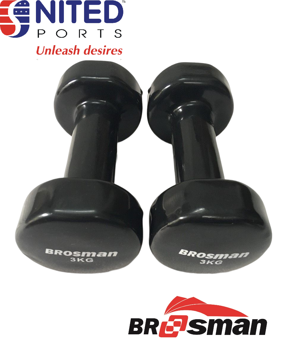 TẠ TAY CAO CẤP BROSMAN 3KG