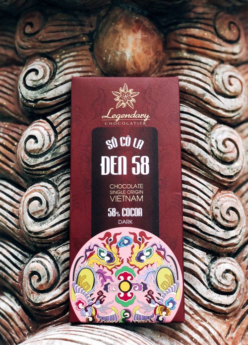 Socola Legendary - Socola Đen 58 - 100% cacao nguyên chất 85g