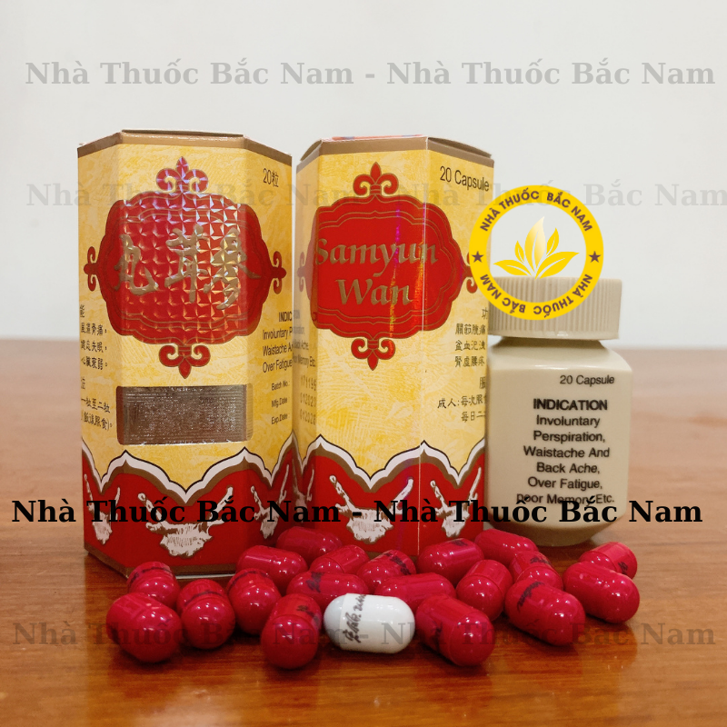 Tăng cân seng yong wan, sam yun wan malaysia ( Sâm Nhung Hoàn đỏ )