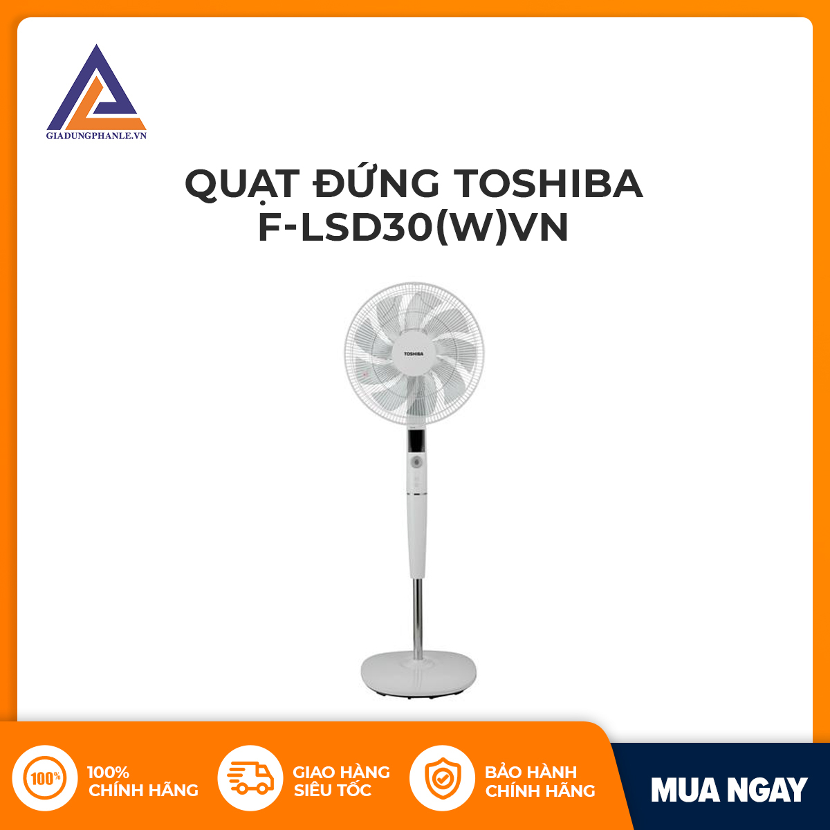 Quạt đứng Toshiba F-LSD30(W)VN