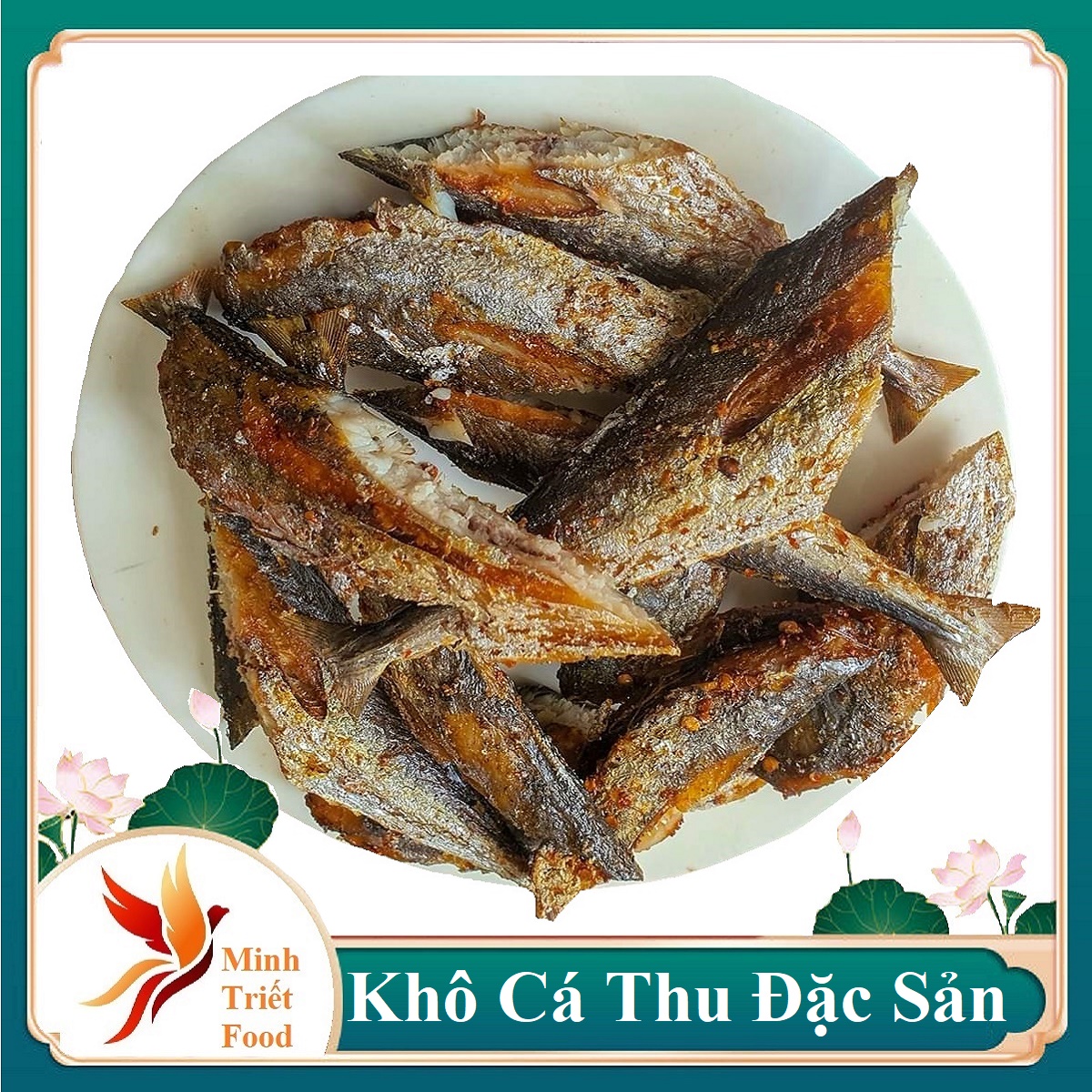 [ túi  1 KG] KHÔ CÁ THU  ,KHÔNG ĐẦU THỊT THƠM NGON, ĐẶC SẢN MINH TRIẾT
