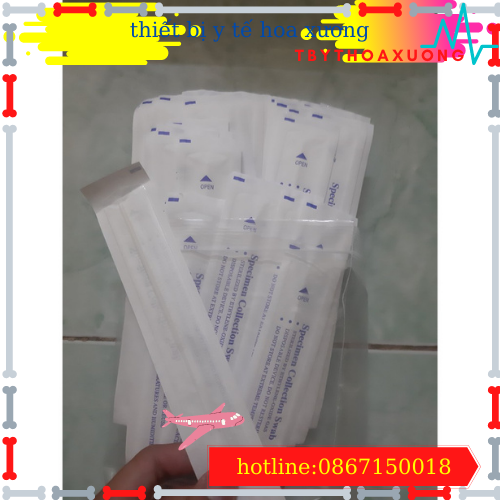 100 que - Tăm bông -dụng cụ lấy mẫu dịch tỵ hầu