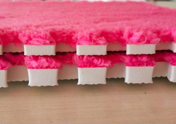 [HCM]COMBO 20 TẤM THẢM XỐP GHÉP MẶT LÔNG 30X30CM