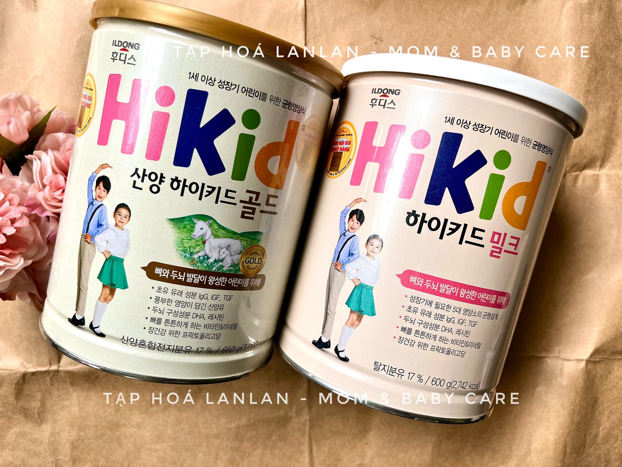[ DATE MỚI  ] SỮA BỘT HIKID CỦA HÀN QUỐC -  600GR