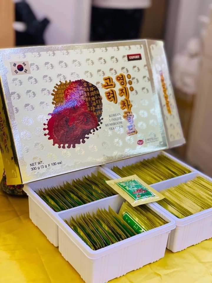 TRÀ LINH CHI KGS HÀN QUỐC, HỘP 300G