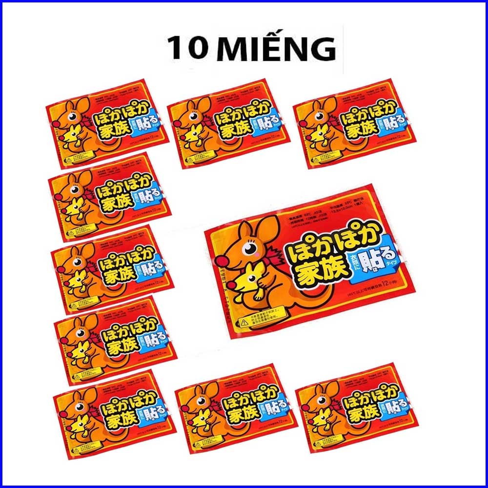 Miếng dán giữ nhiệt Nhật Bản - Kairo 16 tiếng