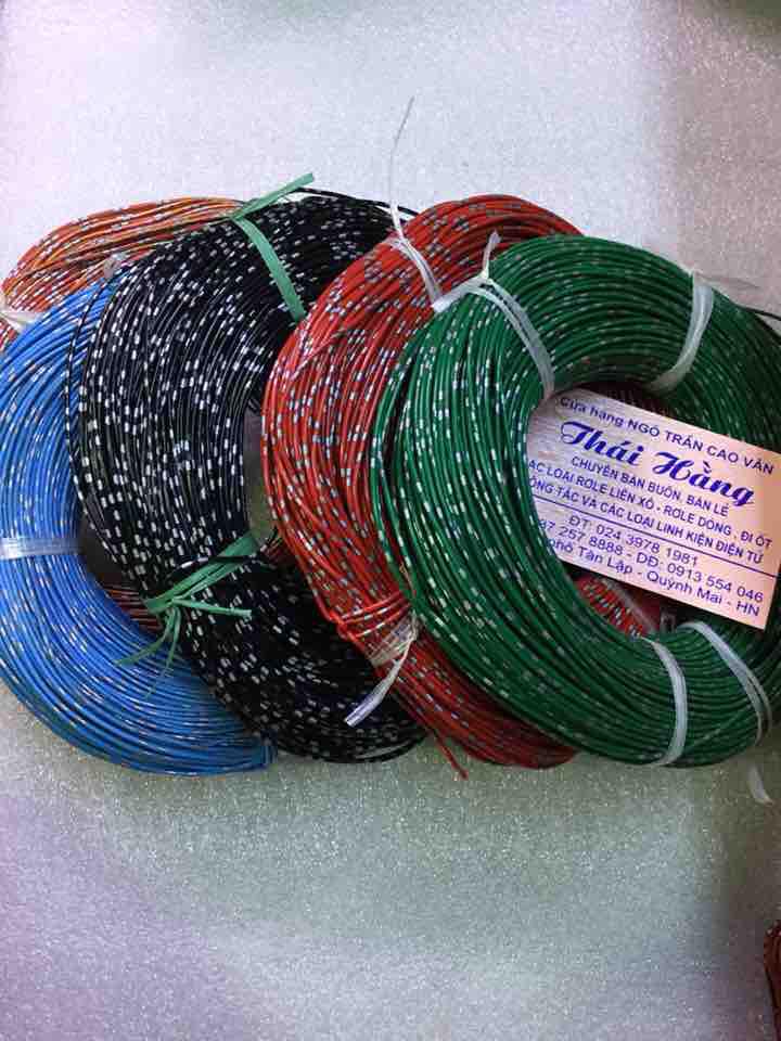 Dây điện Nhật 0.3 /100 mét giá cho 1 cuộn