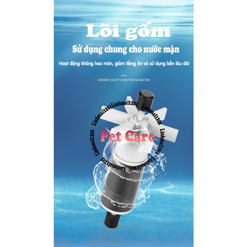 Thổi luồng tạo sóng cho bể cá XVA