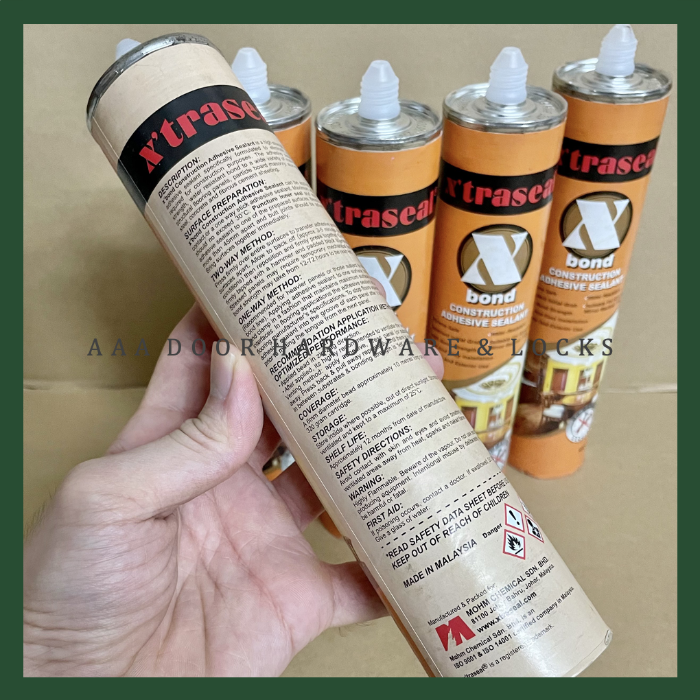 Keo Silicone dán gỗ, dán Alu nhôm X-BOND (chính hãng)