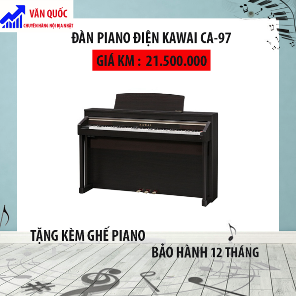 ĐÀN PIANO ĐIỆN KAWAI CA 97