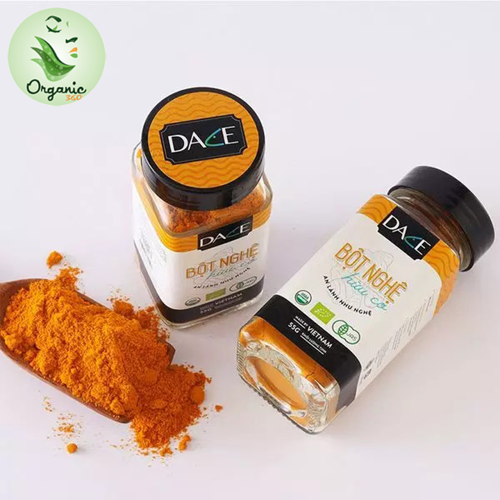 Bột nghệ hữu cơ Dace 55g