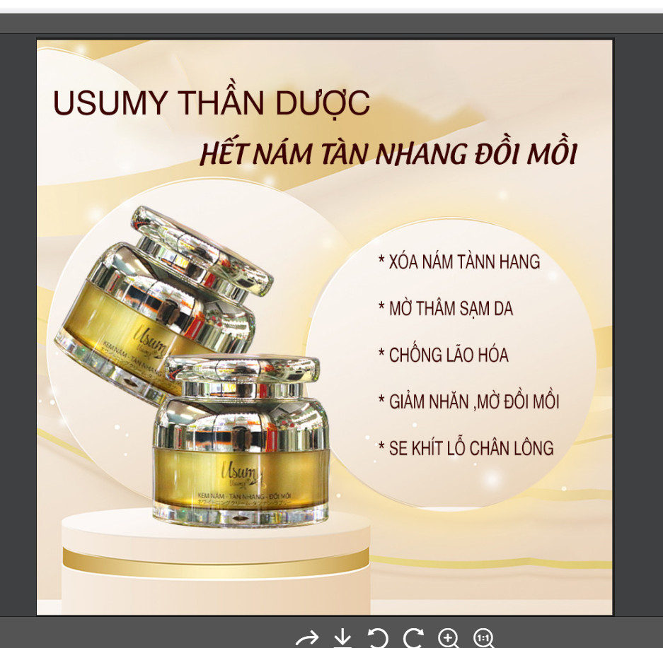 KEM NÁM USUMY BAN ĐÊM 35G