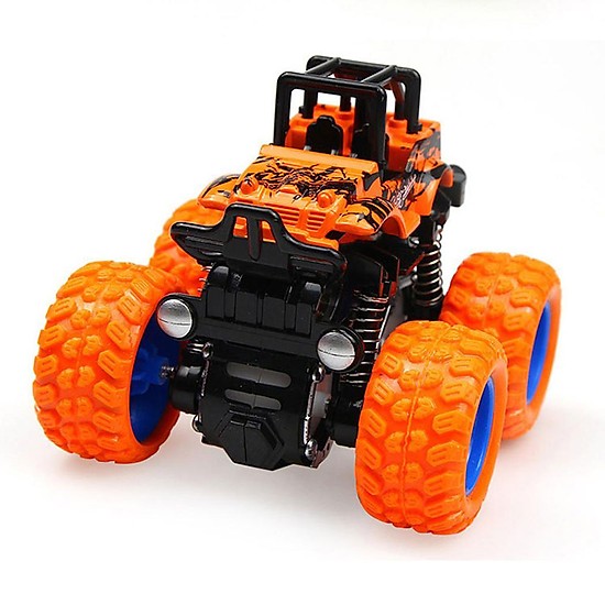 Đồ chơi trẻ em xe địa hình chạy trớn cót nhào lộn 360 độ