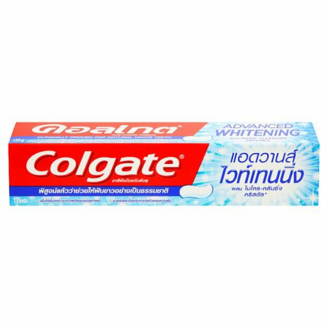 Kem Đánh Răng Colgate Maxfresh 160g ,Colgate Advanced Whiteng 135g Thái Lan