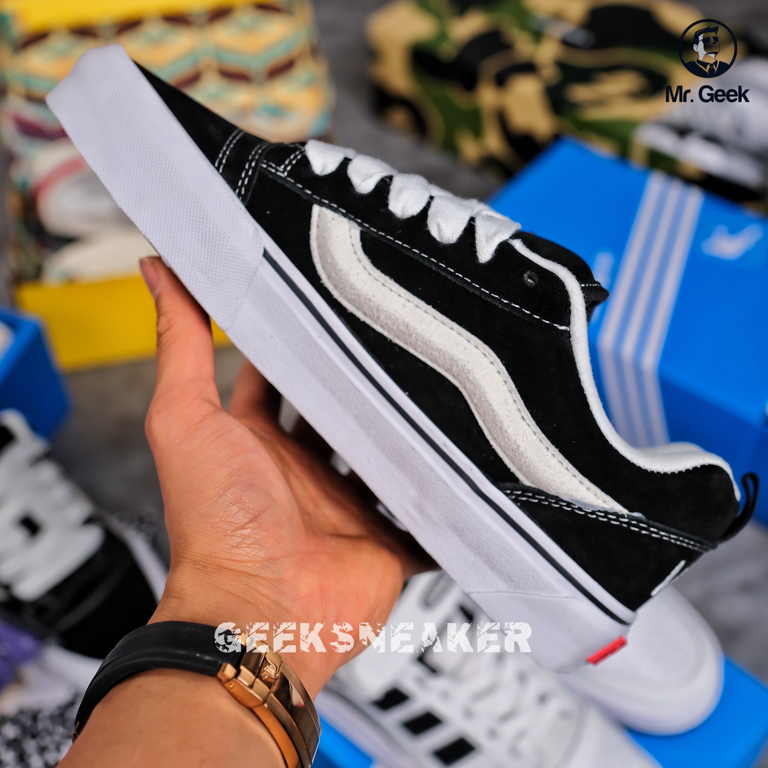 [GeeKSneaker] Giày Sneaker Vans Vault Knu Skool VR3 x Imran Potato