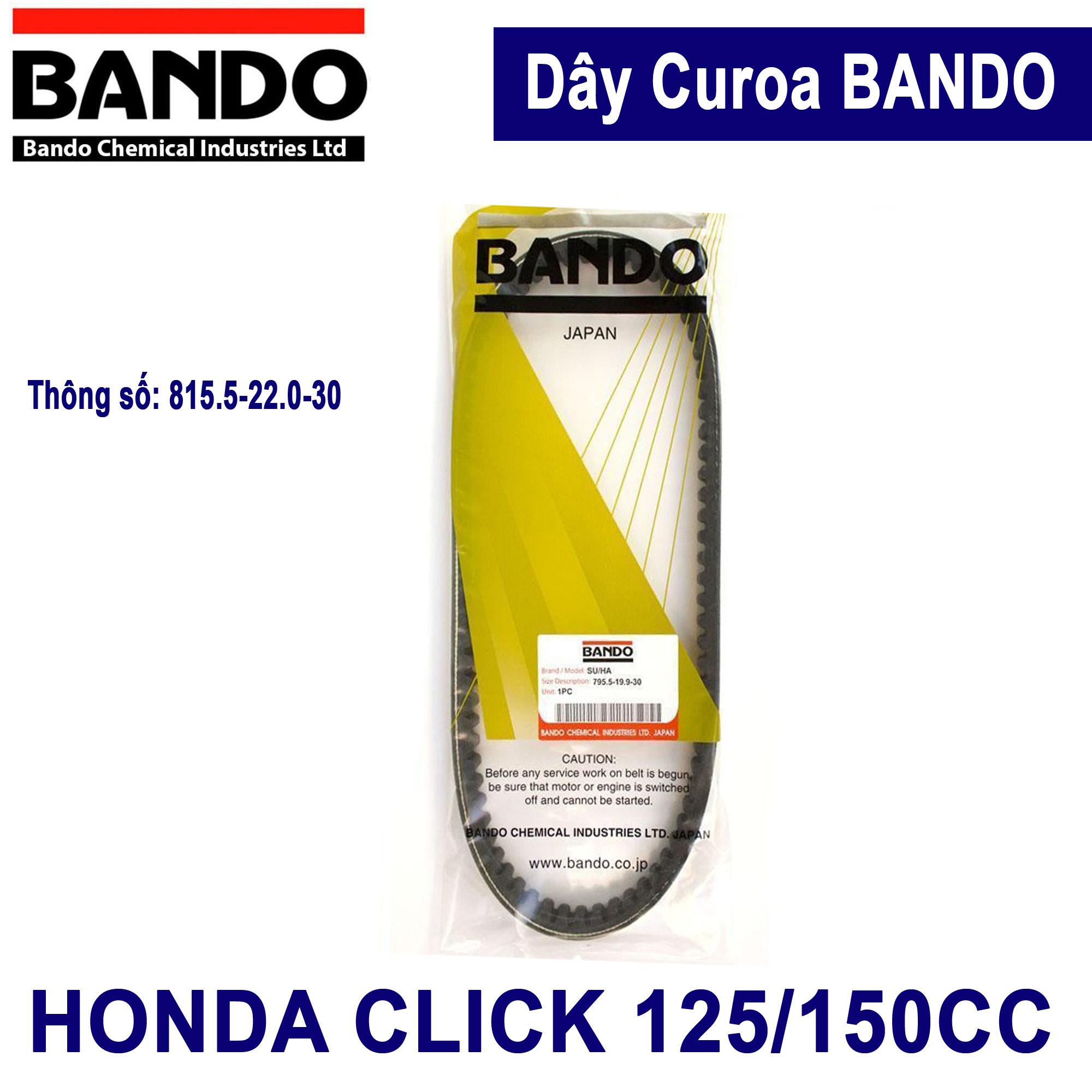 Dây curoa Honda Click 125/150 nhập khẩu Thái Lan