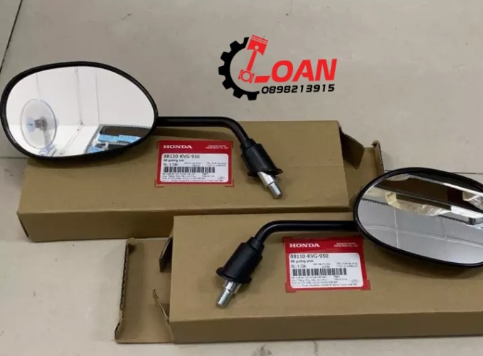 CẶP KÍNH CHIẾU HẬU AIR BLADE 2010 ZIN HONDA