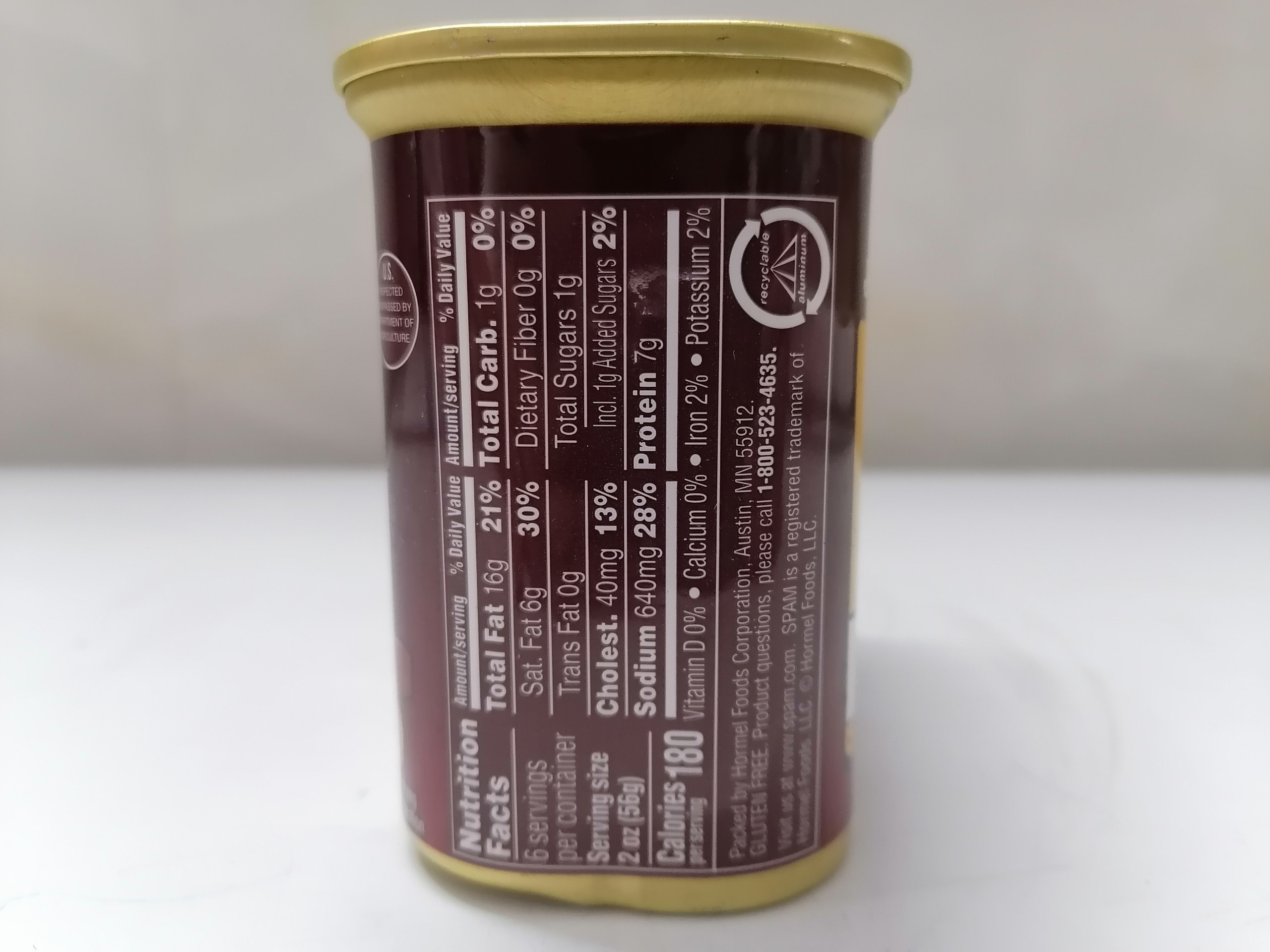 [340g – HICKORY SMOKE] Thịt hộp xông khói [USA] HORMEL SPAM (vvk-hk)
