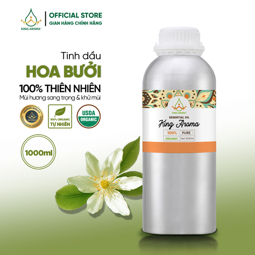 Tinh dầu thiên nhiên hoa bưởi king aroma mẫu thử 100ml/500ml/1l