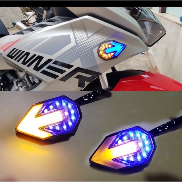 Xi nhan trước xe winner X độ cực đẹp - 1 cặp