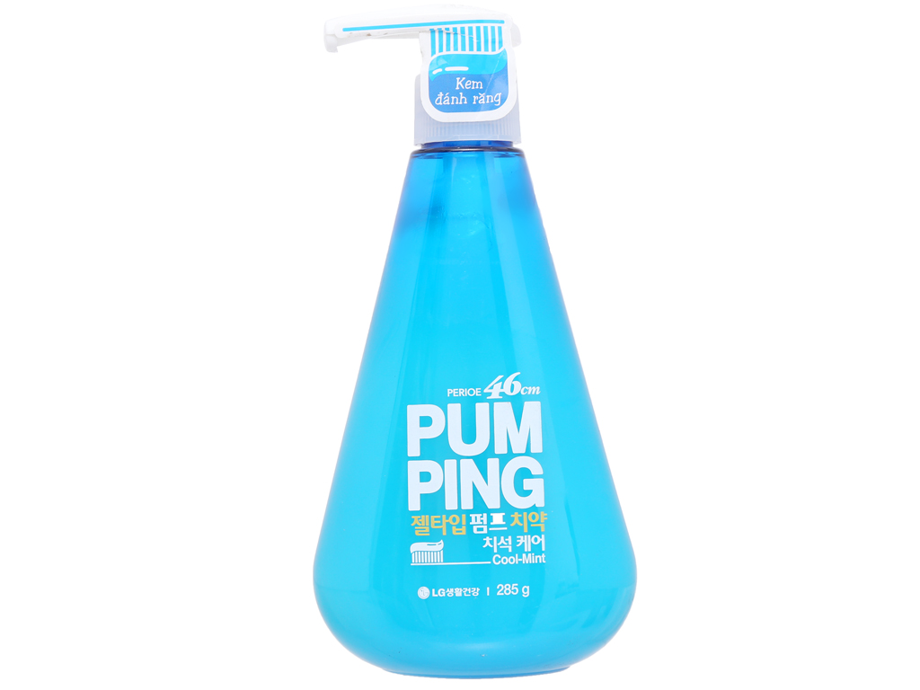 [TẶNG QUÀ ĐƠN TỪ 249K] Kem Đánh Răng Perioe Pumping Cool Mint Hương Bạc Hà 285g
