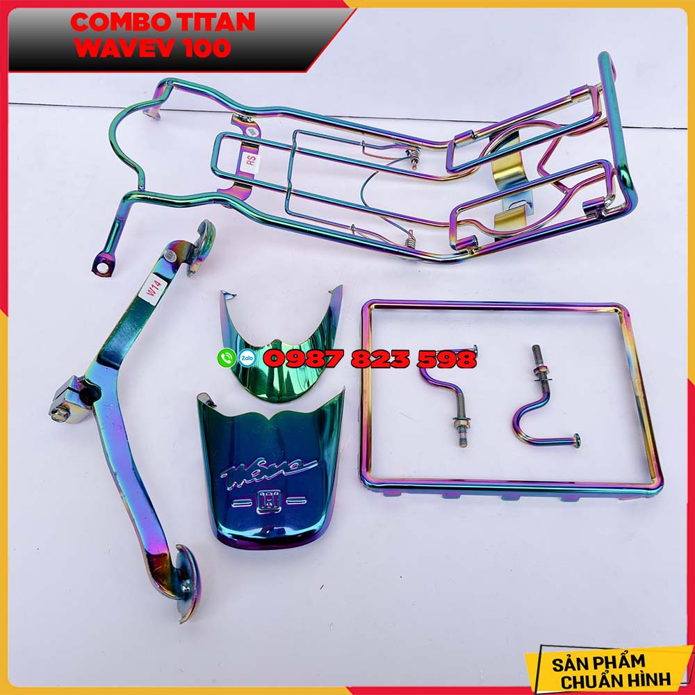 Combo 5 Món Titan Wave 100 - Combo Wave S, RS ( 100cc) - Như Ảnh