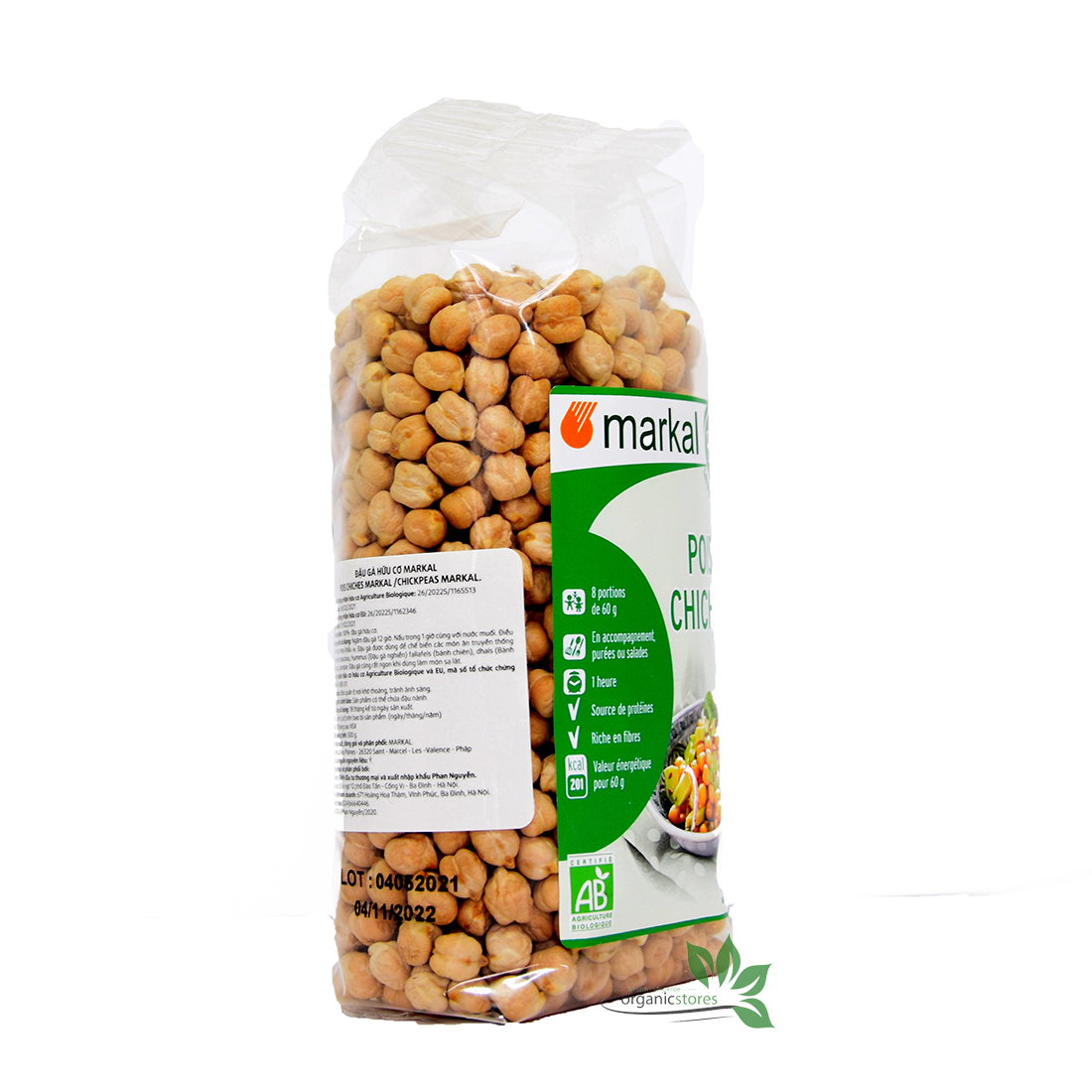 Hạt đậu gà hữu cơ Davert/Markal/Bio Planet
