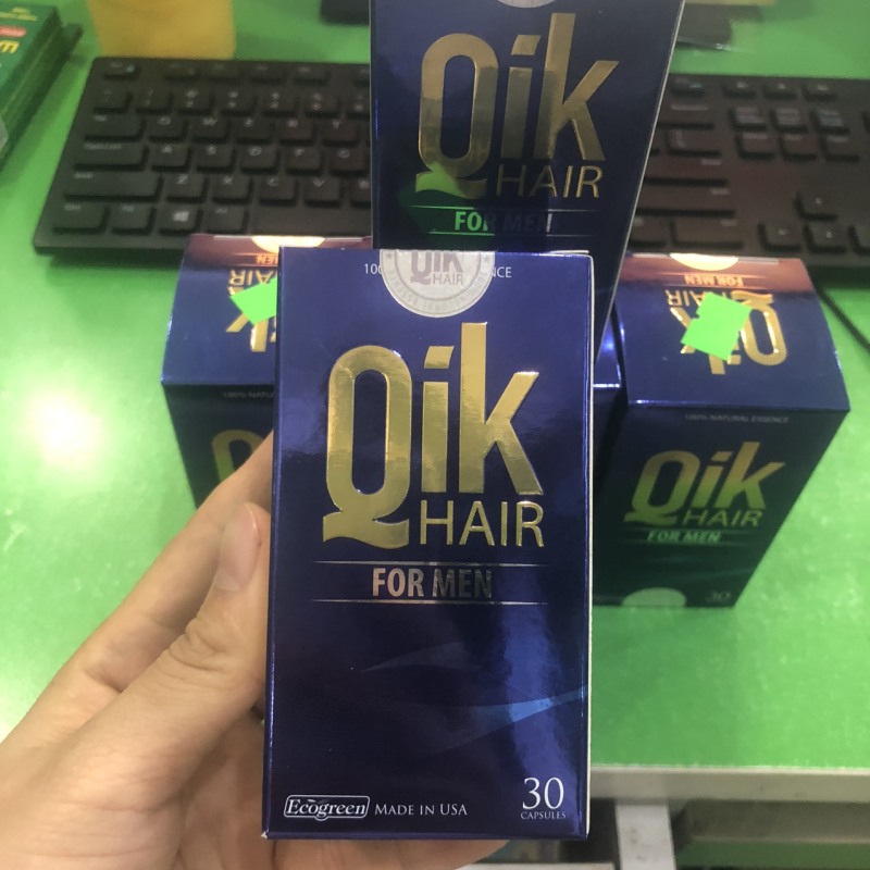 QIK HAIR FOR MEN ( Hàng Chính Hãng Đã Cà Tem Tích Điểm ) giá rẻ