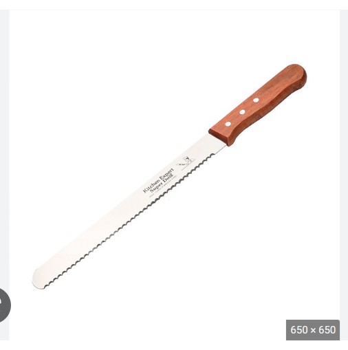 Dao cắt bánh có răng cưa mịn 26 - 30cm