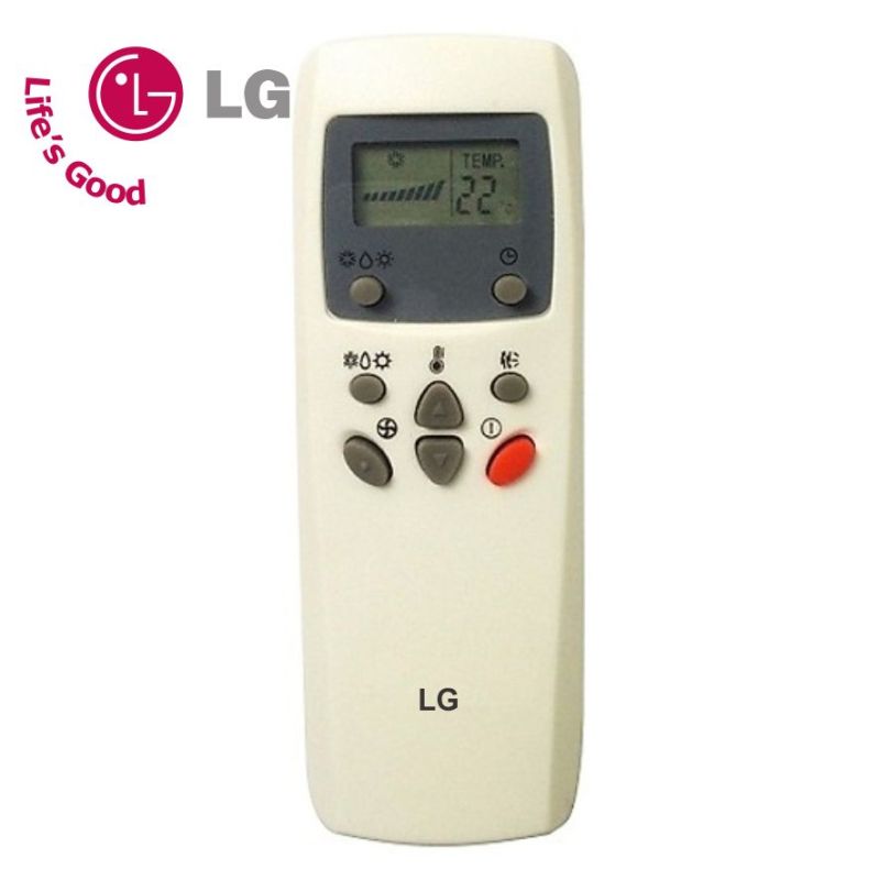 Điều khiển điều hòa máy lạnh LG (loại 8 nút).