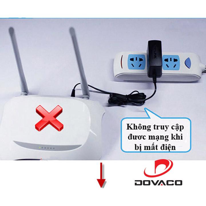 Nguồn dự phòng UPS mini 5V/9V/12V-1A