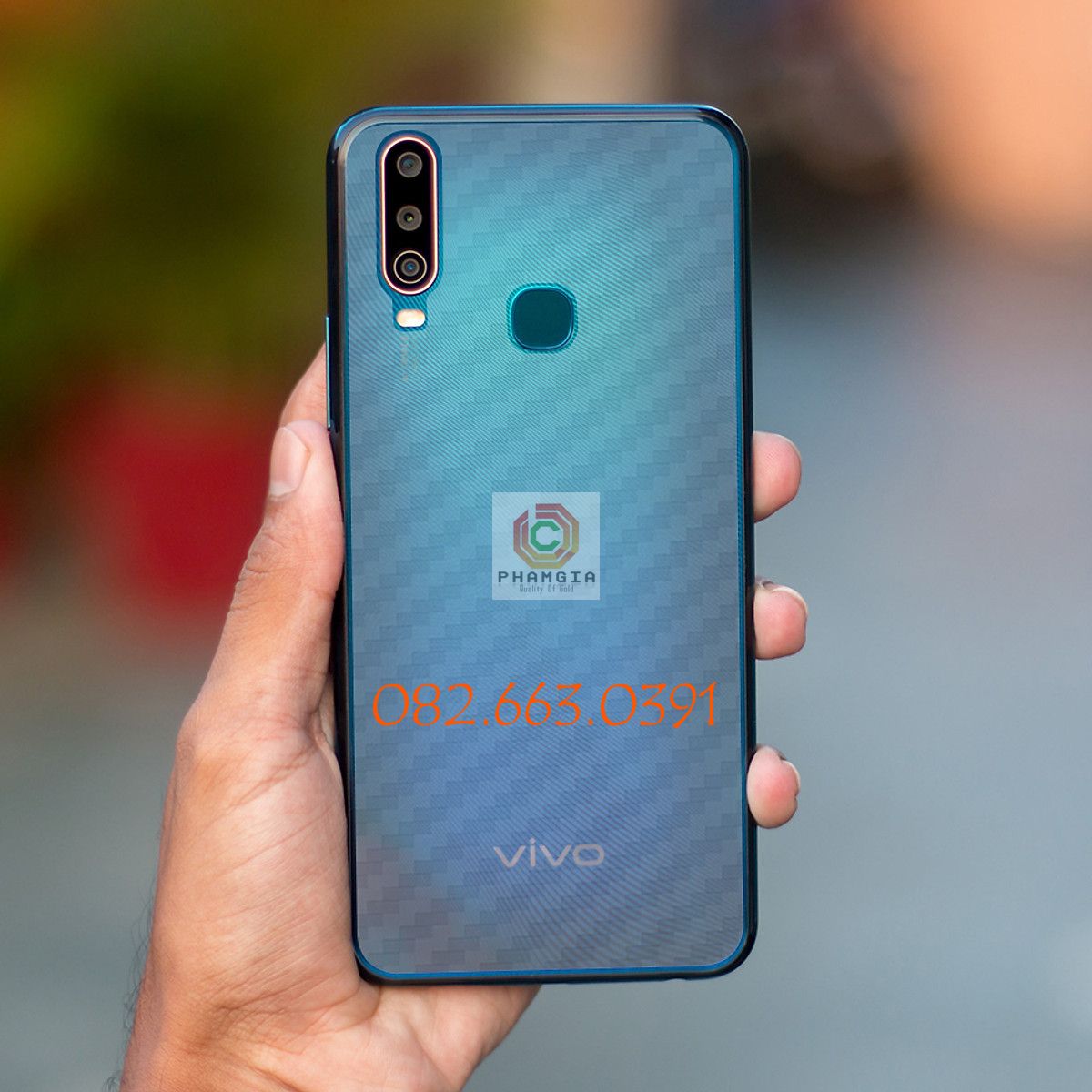 Miếng dán mặt lưng skin carbon Vivo U10/ U3