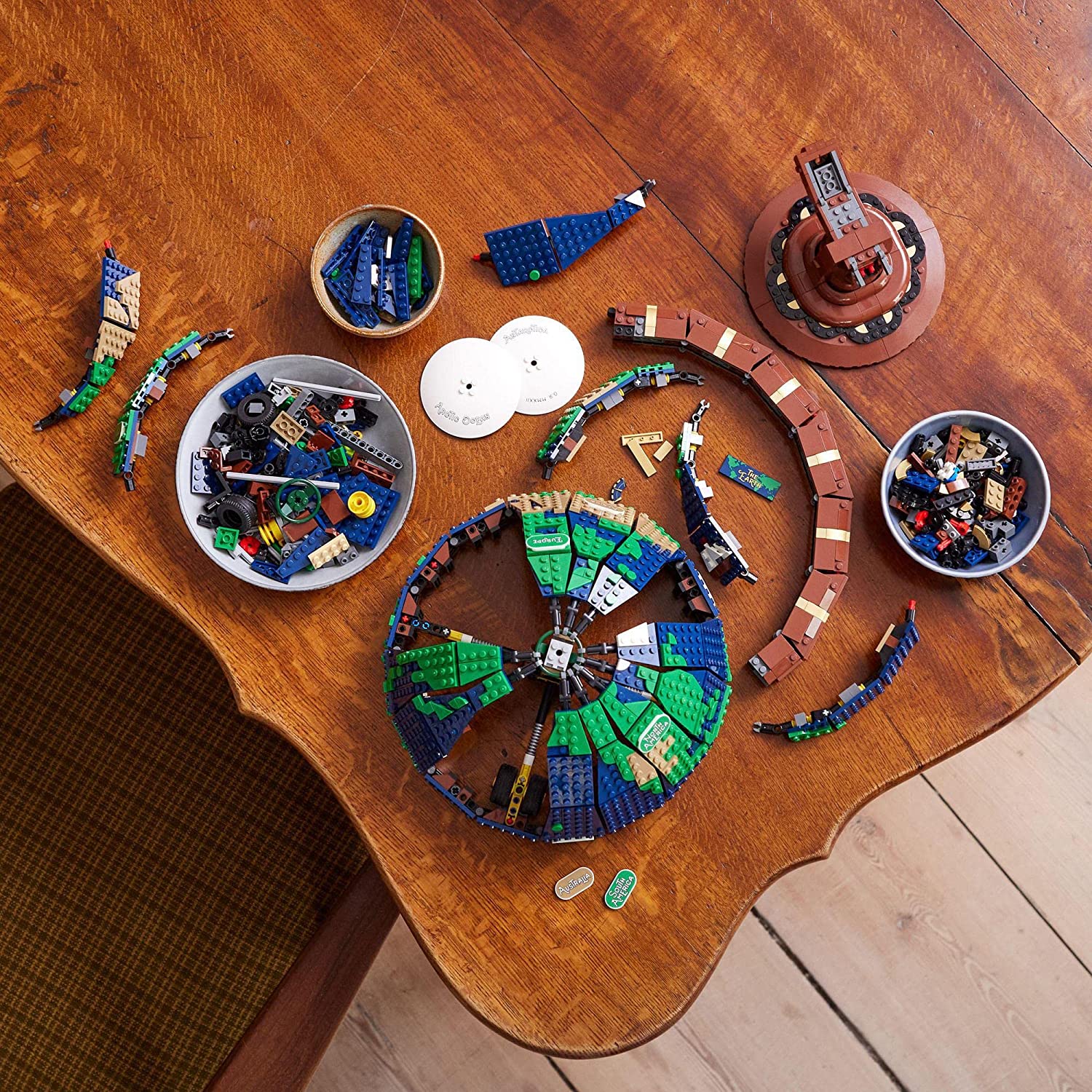 [HAPPY BRICKS] LEGO  IDEAS - 21332 - QUẢ ĐỊA CẦU - THE GLOBE