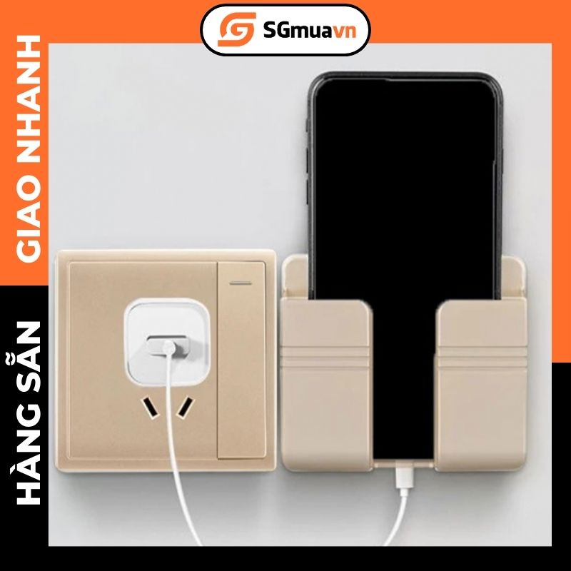 Kệ dán tường treo remote điện thoại di động