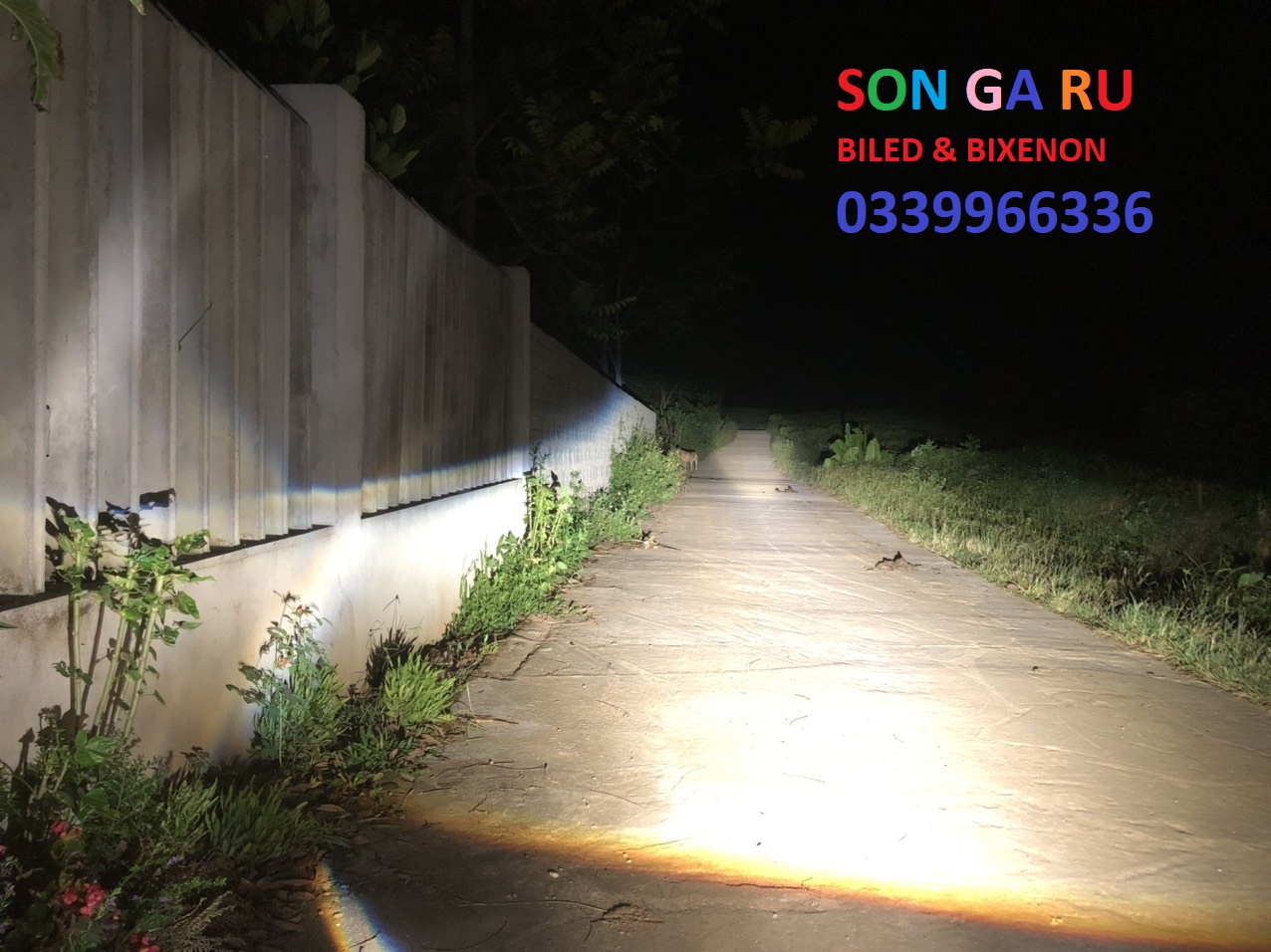 Đèn Bi LED S-LIGHT PRO x2 trợ pha LASER 3 inch