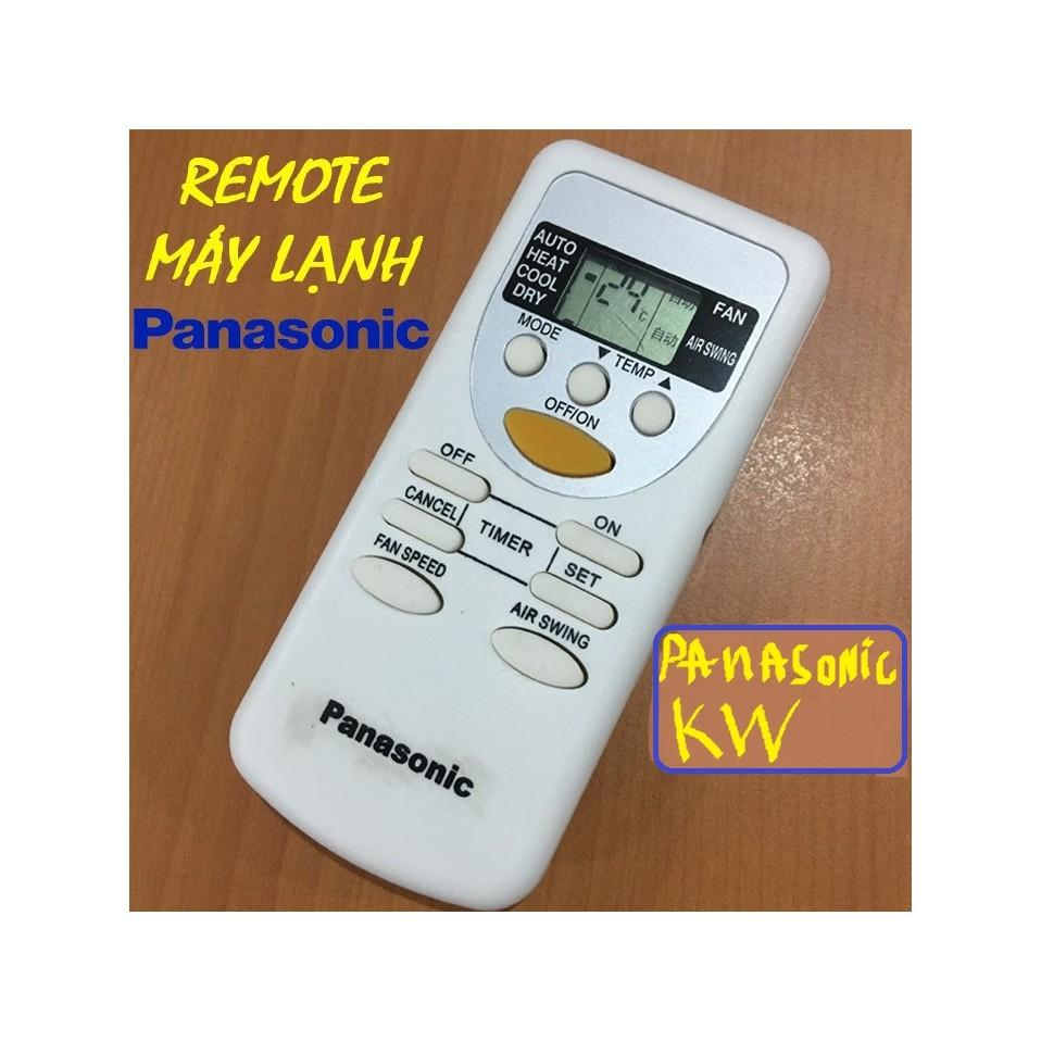 Remote (điều khiển) điều hòa Pana KW tiện dụng