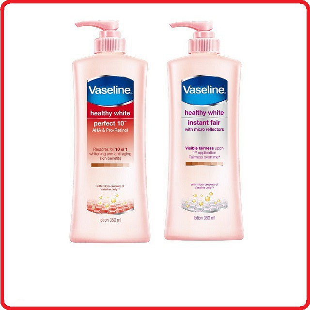 Sữa dưỡng thể trắng da Vaseline 350ml